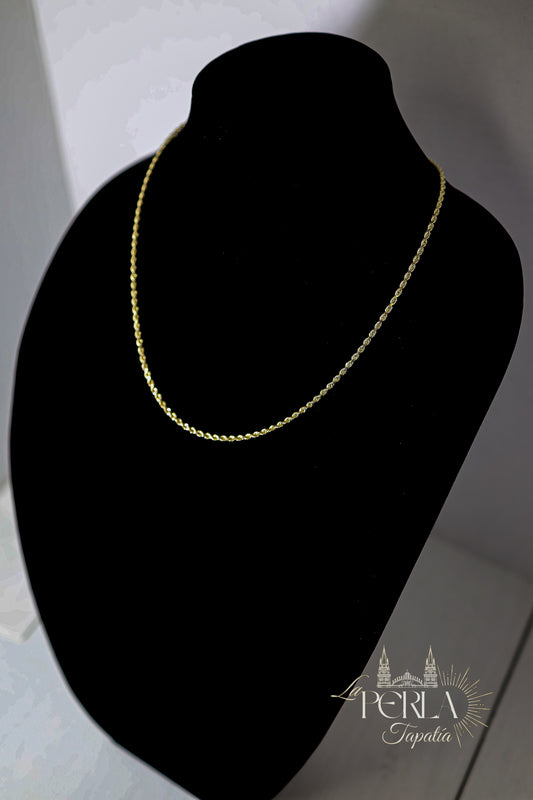 1. 14k Gold Solid Rope