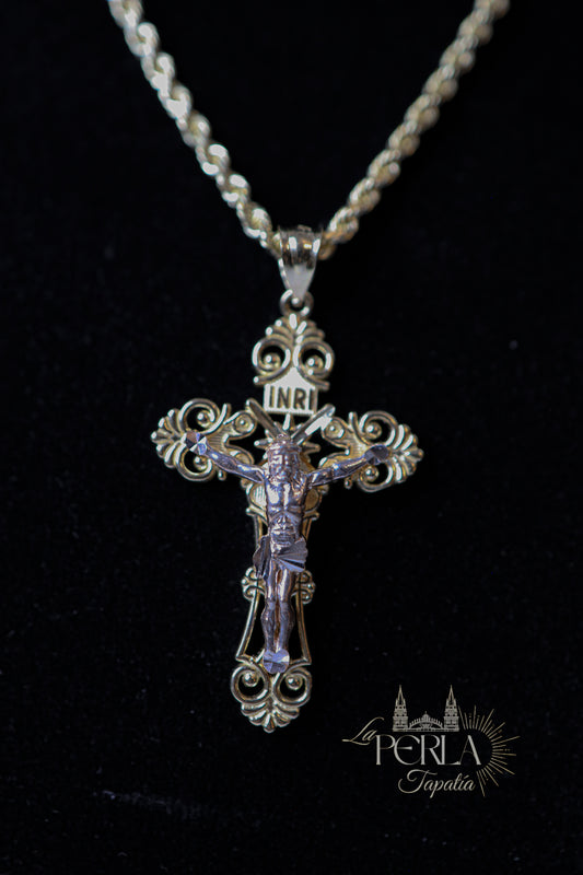 11.  14k Cristo Pendant 2 6g